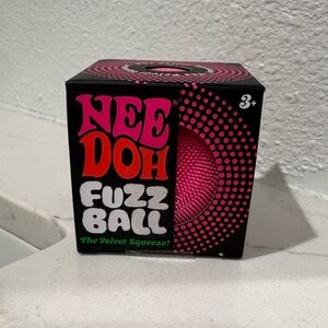 Needoh fuzzball in pink